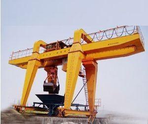 5t、10t雙梁抓斗門式起重機